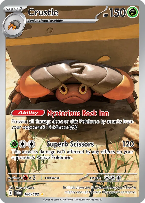 Crustle 186/182 - Destined Rivals (HO)