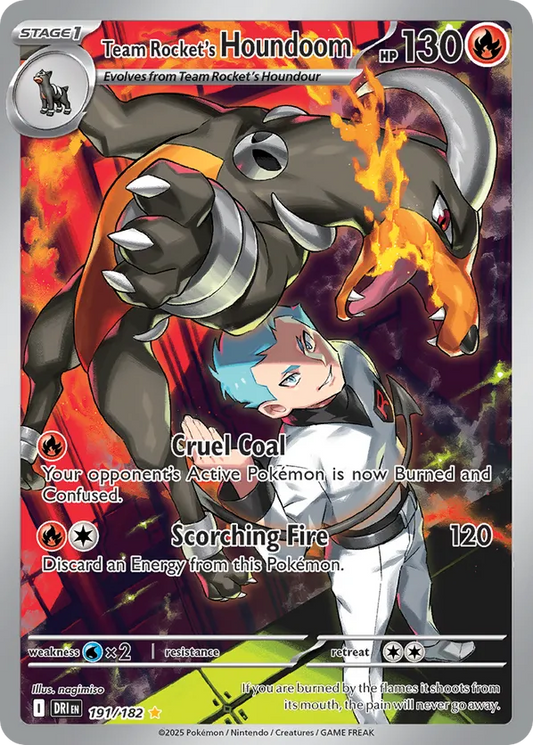Team Rocket's Houndoom 191/182 - Destined Rivals (HO)