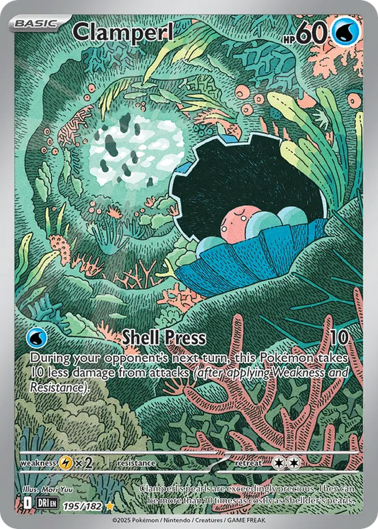 Clamperl 195/182 - Destined Rivals (HO)