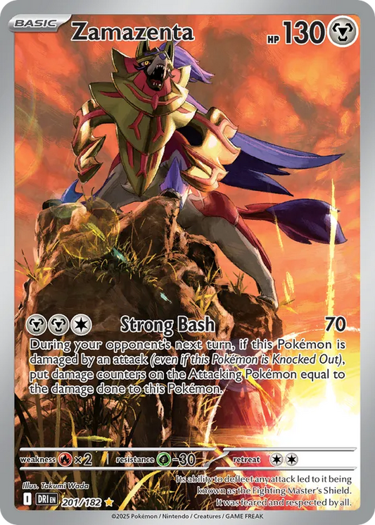 Zamazenta 201/182 - Destined Rivals (HO)