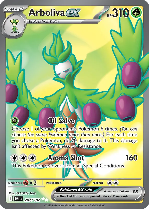 Arboliva ex 207/182 - Destined Rivals (HO)