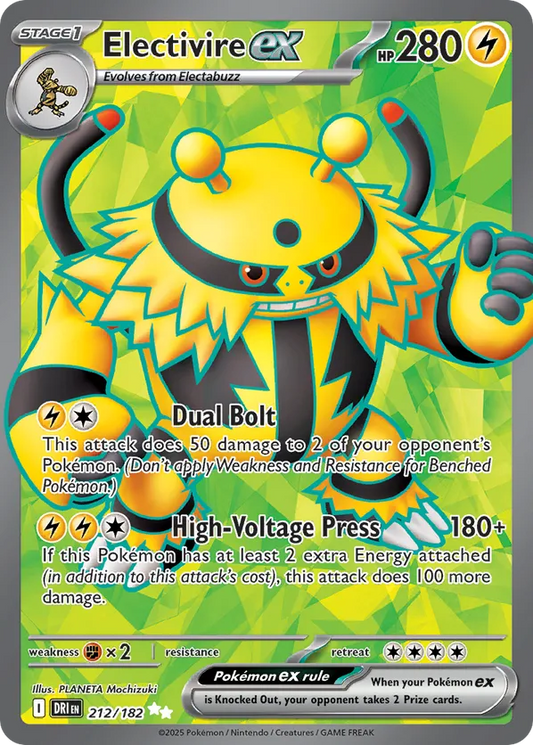 Electivire ex 212/182 - Destined Rivals (HO)