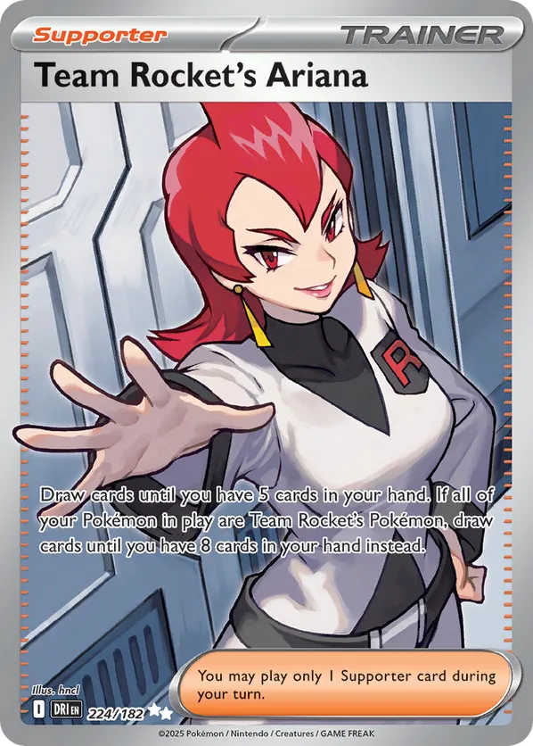 Team Rocket's Ariana 224/182 - Destined Rivals (HO)
