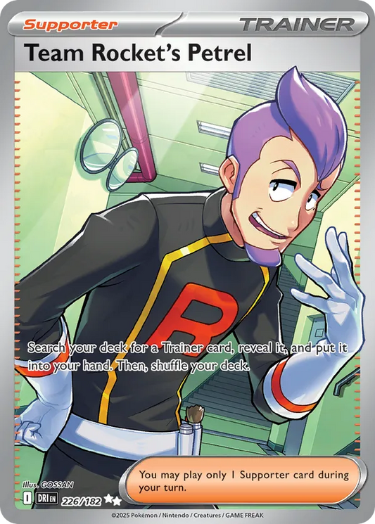 Team Rocket's Petrel 226/182 - Destined Rivals (HO)