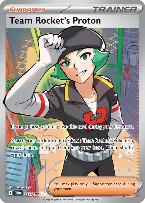 Team Rocket's Proton 227/182 - Destined Rivals (HO)