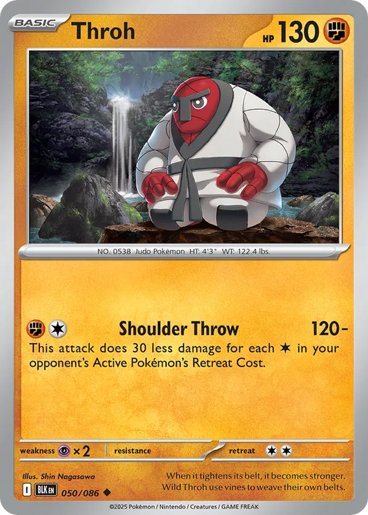 Throh (Poke Ball Pattern) 050/086 - Black Bolt (HO)