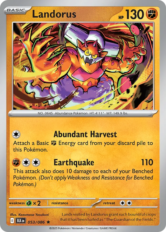 Landorus 053/086 - Black Bolt (HO)
