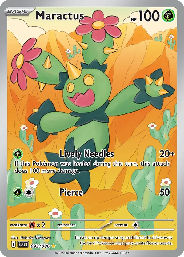 Maractus 093/086 - Black Bolt (HO)