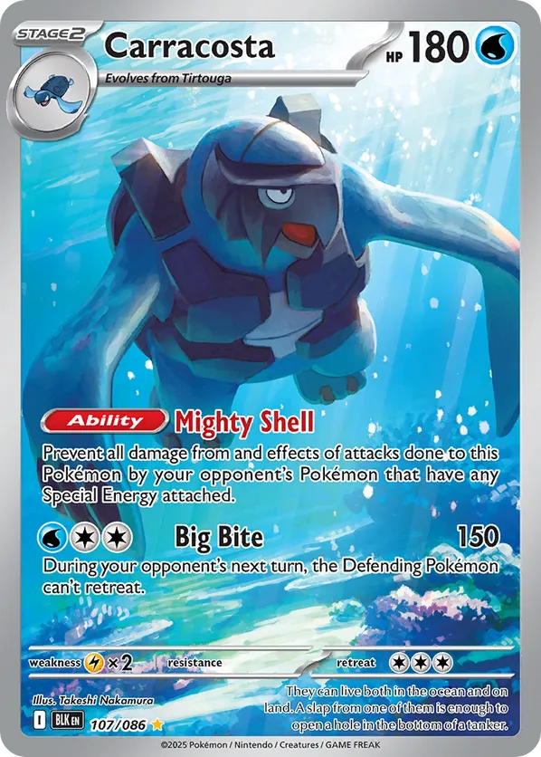 Carracosta 107/086 - Black Bolt (HO)