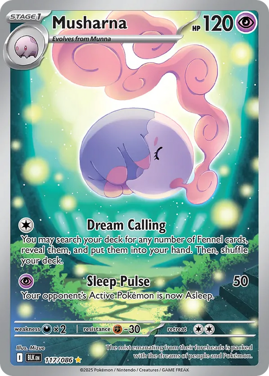 Musharna 117/086 - Black Bolt (HO)