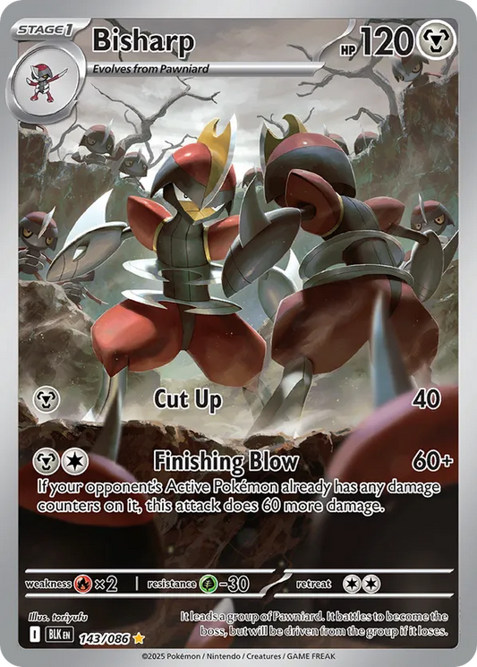 Bisharp 143/086 - Black Bolt (HO)