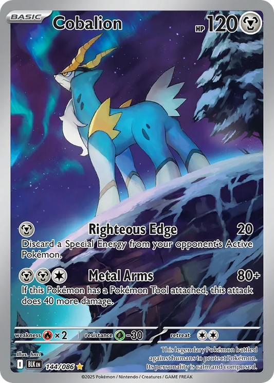 Cobalion 144/086 - Black Bolt (HO)