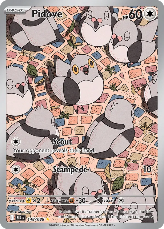 Pidove 148/086 - Black Bolt (HO)