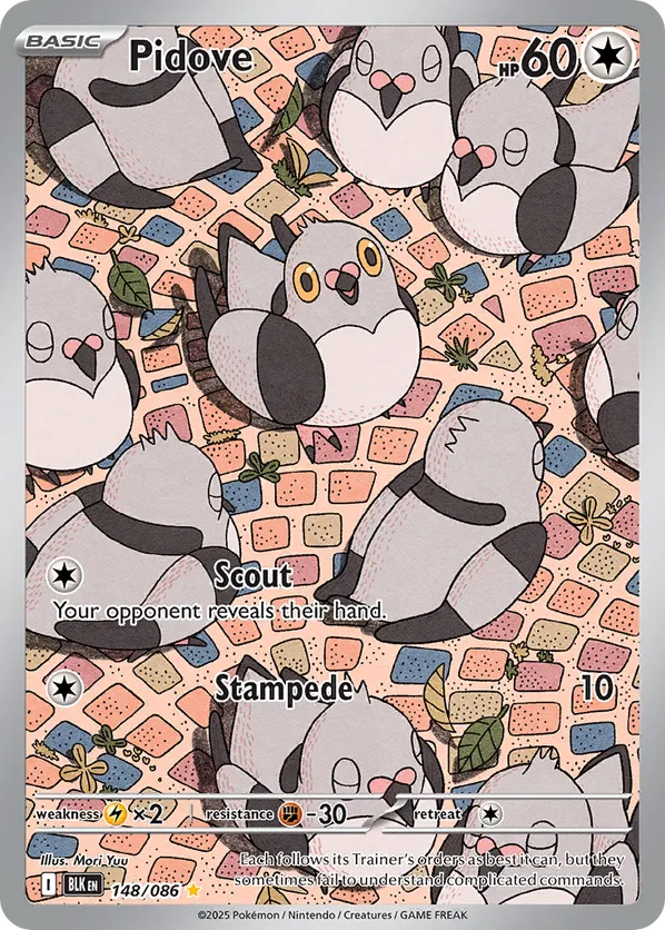 Pidove 148/086 - Black Bolt (HO)