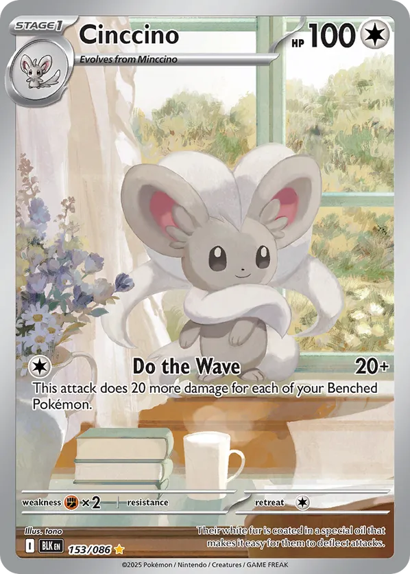 Cinccino 153/086 - Black Bolt (HO)