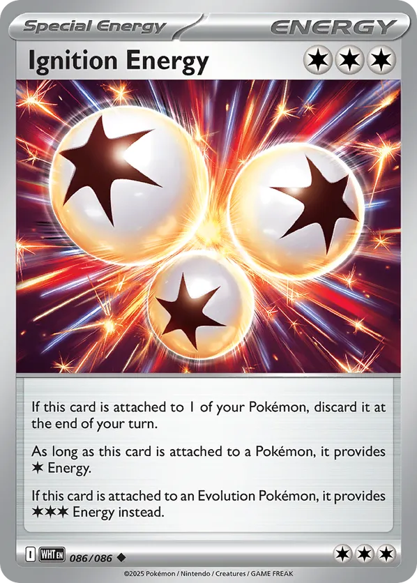 Ignition Energy 086/086 - White Flare (RH)