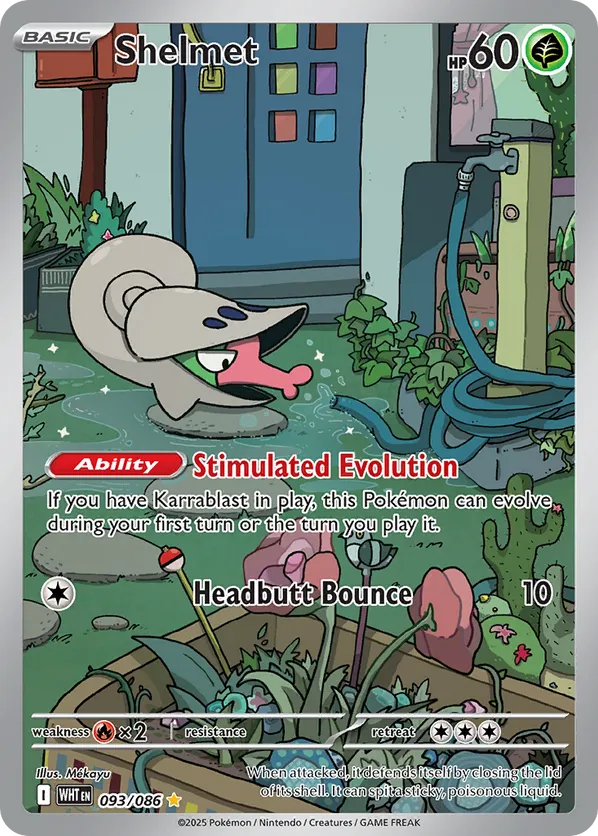 Shelmet 093/086 - White Flare (HO)