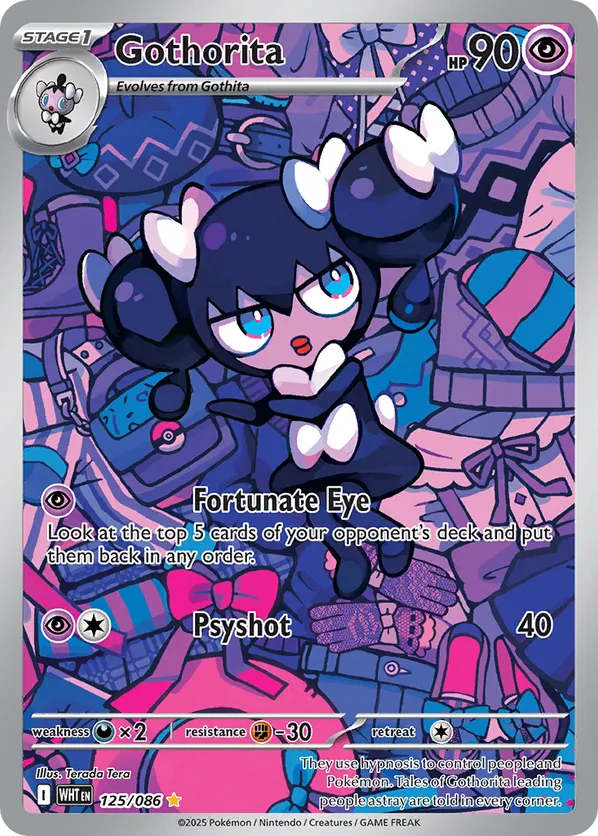 Gothorita 125/086 - White Flare (HO)