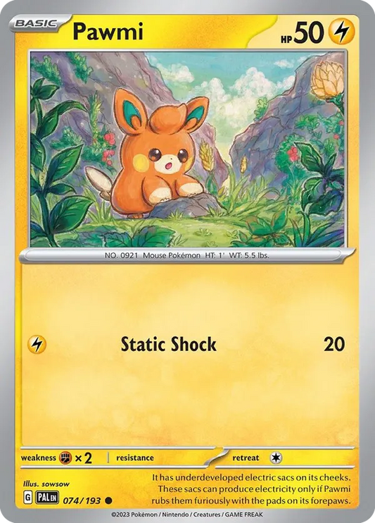 Pawmi (Cosmo Foil) 074/193 - Miscellaneous Cards & Products (HO)
