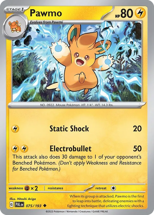 Pawmo (Cosmo Foil) 075/193 - Miscellaneous Cards & Products (HO)