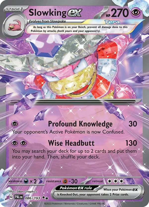 Slowking ex 086/193 - Paldea Evolved (HO)