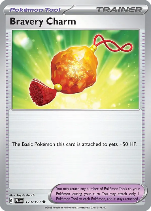 Bravery Charm 173/193 - Paldea Evolved (NO)