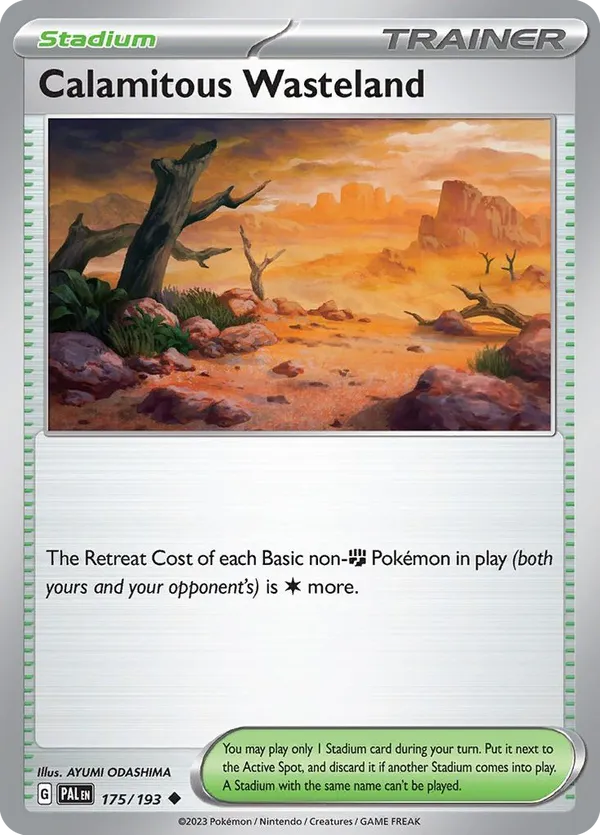 Calamitous Wasteland 175/193 - Paldea Evolved (RH)