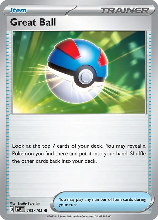 Great Ball 183/193 - Paldea Evolved (NO)