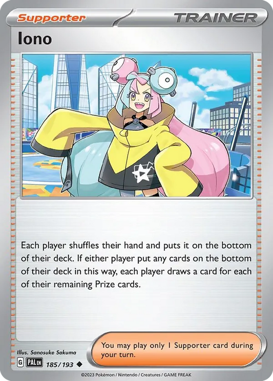 Iono 185/193 - Paldea Evolved (NO)