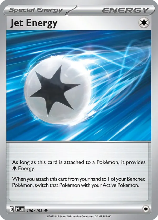 Jet Energy 190/193 - Paldea Evolved (NO)
