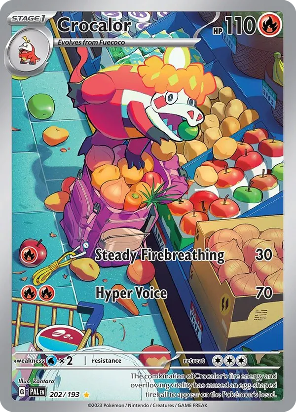 Crocalor 202/193 - Paldea Evolved (HO)