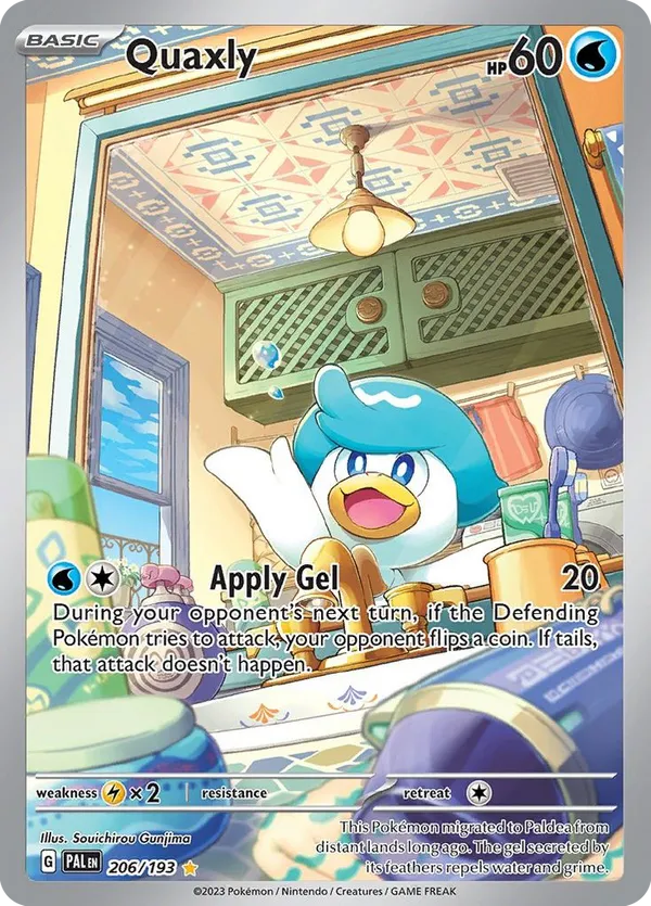 Quaxly 206/193 - Paldea Evolved (HO)