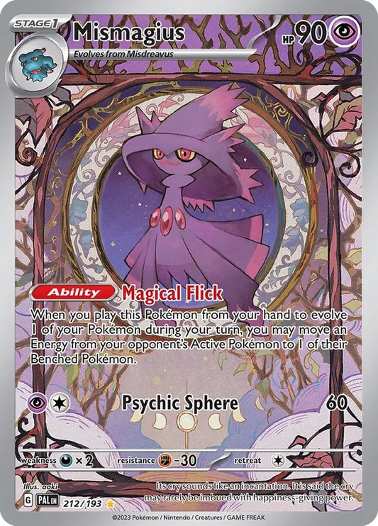 Mismagius 212/193 - Paldea Evolved (HO)