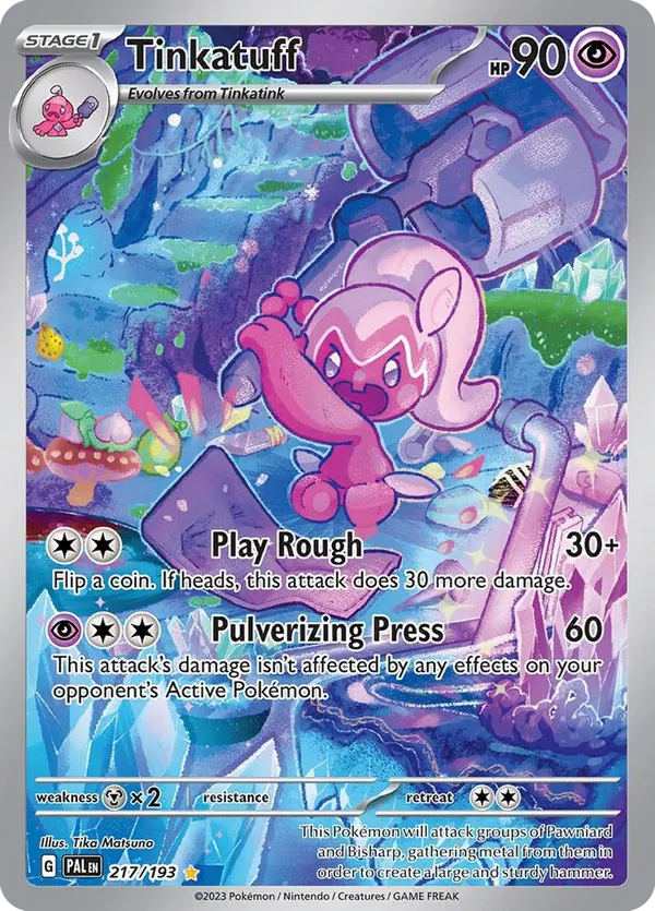 Tinkatuff 217/193 - Paldea Evolved (HO)