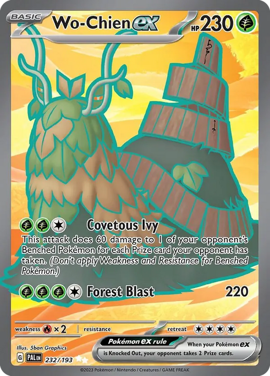 Wo-Chien ex 232/193 - Paldea Evolved (HO)