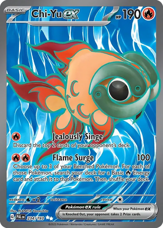 Chi-Yu ex 234/193 - Paldea Evolved (HO)