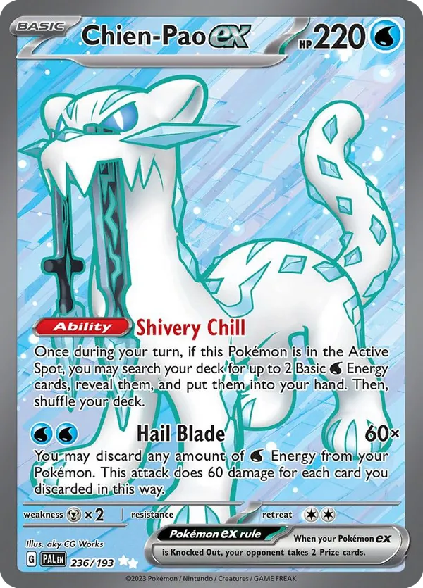 Chien-Pao ex 236/193 - Paldea Evolved (HO)