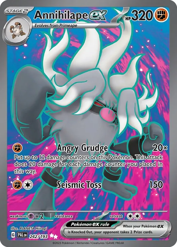Annihilape ex 242/193 - Paldea Evolved (HO)