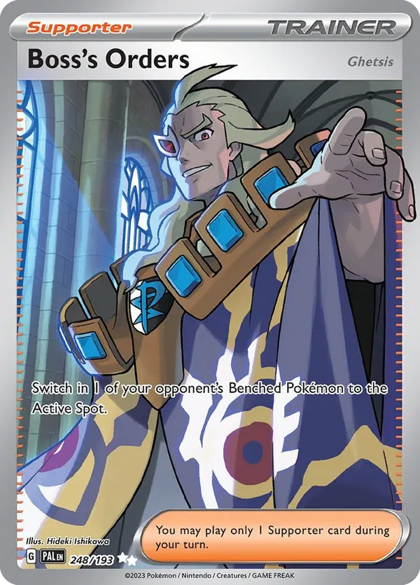 Boss's Orders 248/193 - Paldea Evolved (HO)