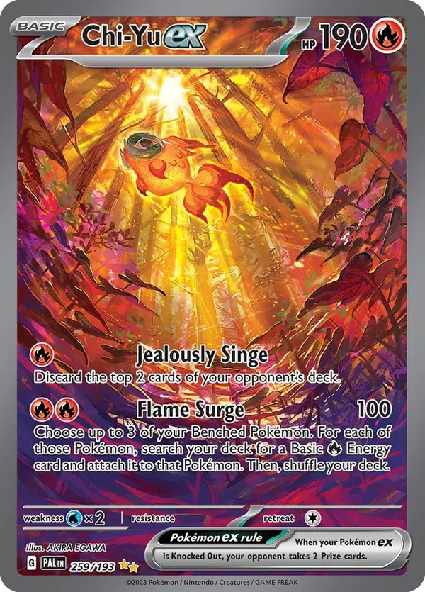 Chi-Yu ex 259/193 - Paldea Evolved (HO)
