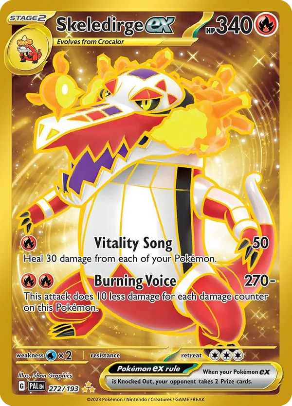 Skeledirge ex 272/193 - Paldea Evolved (HO)
