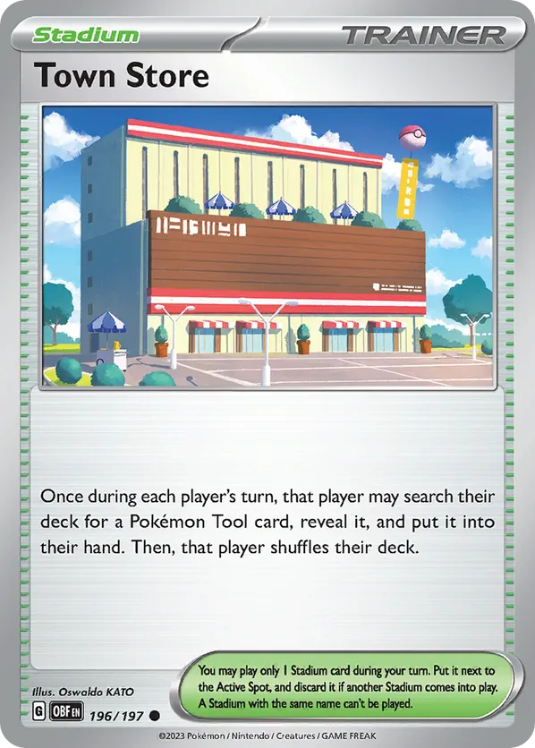 Town Store 196/197 - Obsidian Flames (NO)
