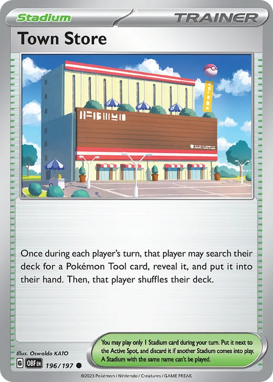 Town Store 196/197 - Obsidian Flames (NO)