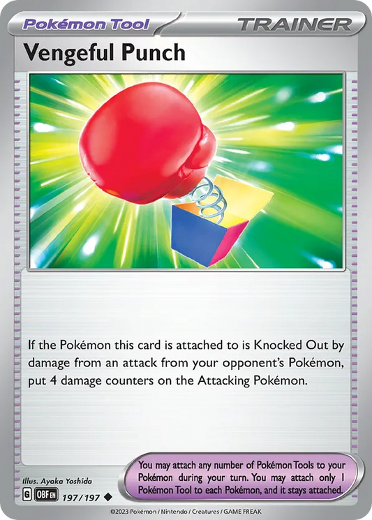 Vengeful Punch 197/197 - Obsidian Flames (NO)