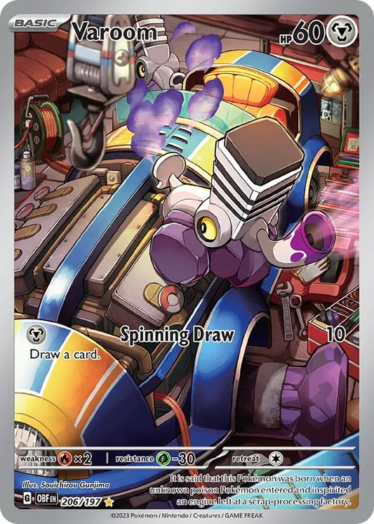 Varoom 206/197 - Obsidian Flames (HO)
