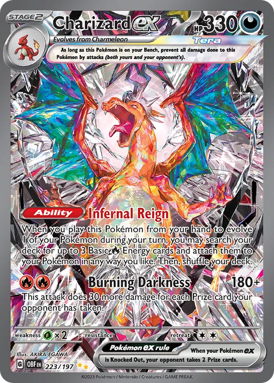 Charizard ex 223/197 - Obsidian Flames (HO)