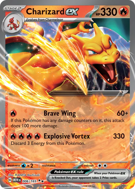 Charizard ex 006/165 - SV: 151 (HO)