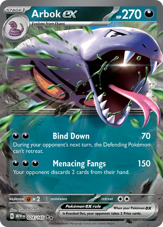 Arbok ex 024/165 - SV: 151 (HO)