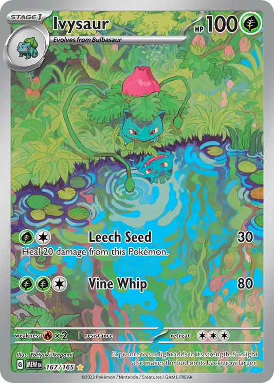 Ivysaur 167/165 - SV: 151 (HO)