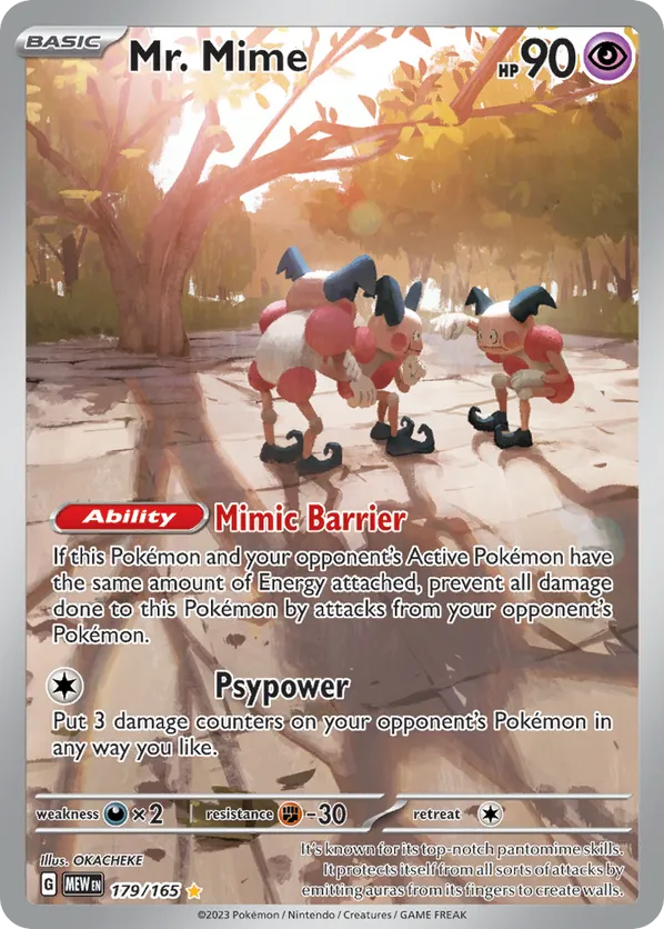 Mr. Mime 179/165 - SV: 151 (HO)